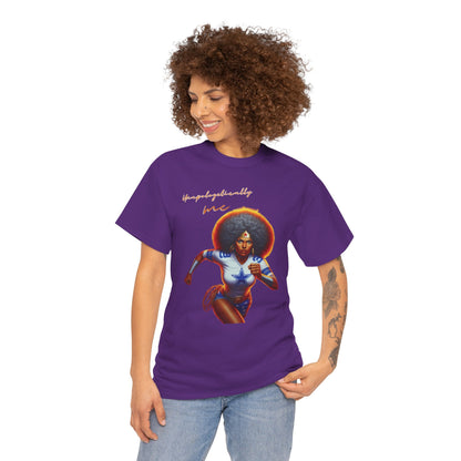 HME Dallas Wonder Woman Unapologetically Unisex Heavy Cotton Tee