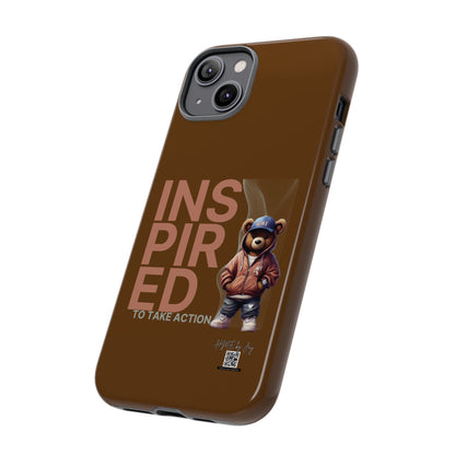 Phone Case - HME Bear Logo, Inspired to take action