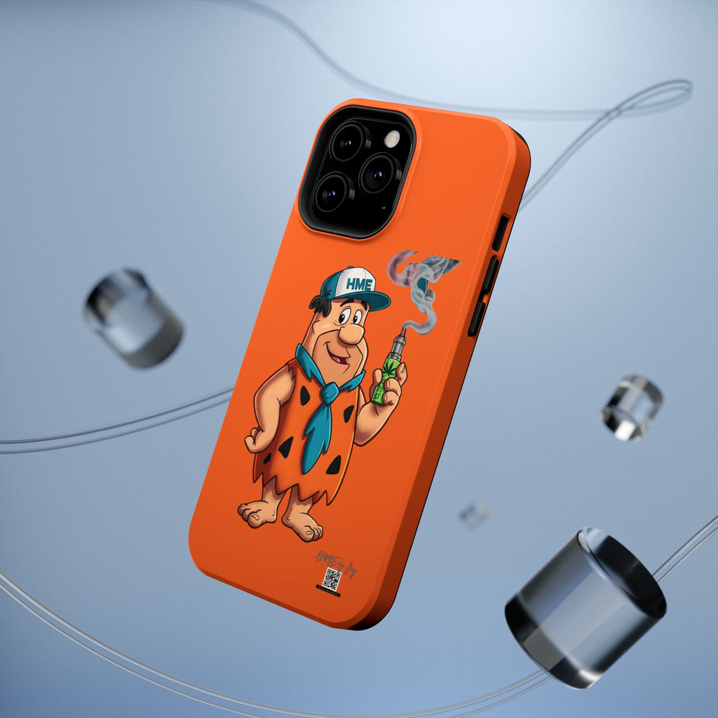 Phone Case - 420 Fred Flintstone with his THC Vape Pen Design