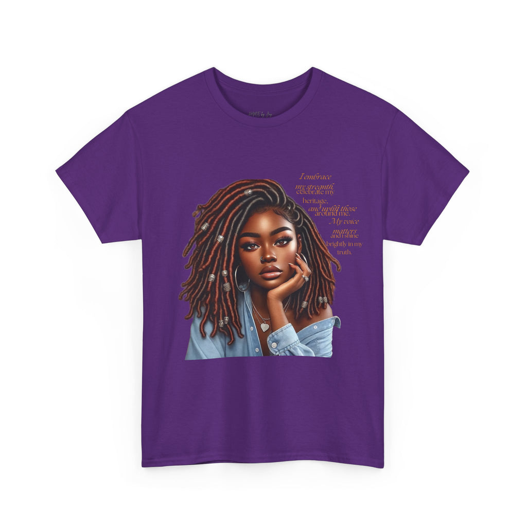 The Melanin Collection Unisex Heavy Cotton Tee