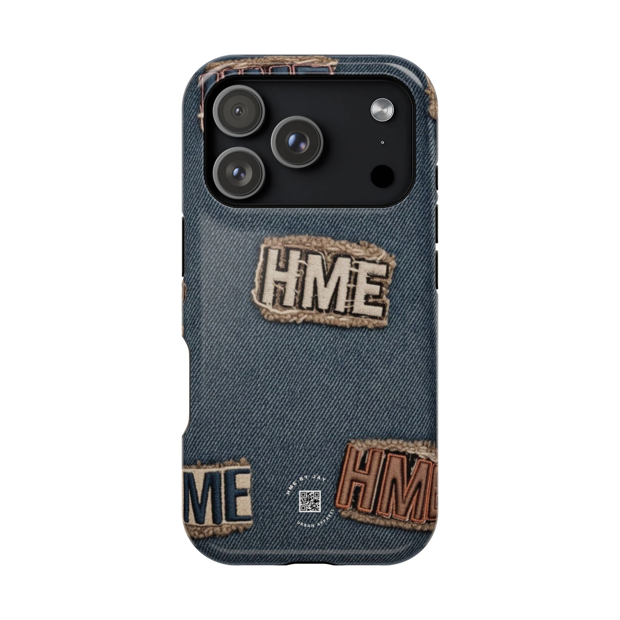 Denim HME Magnetic Impact-Resistant Case