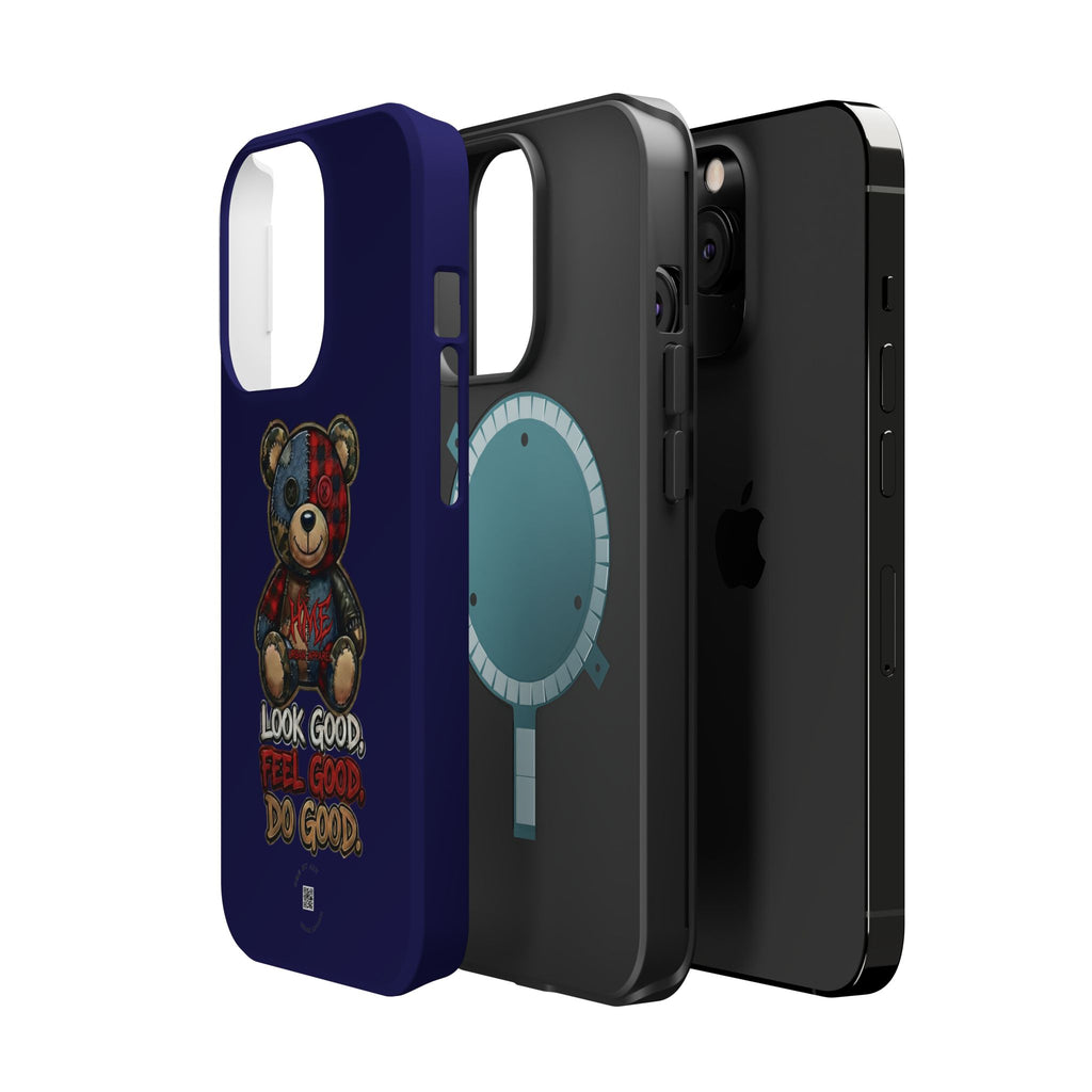 Phone Case — "Look Good, Feel Good, Do Good" Teddy Magnetic Impact-Resistant Case