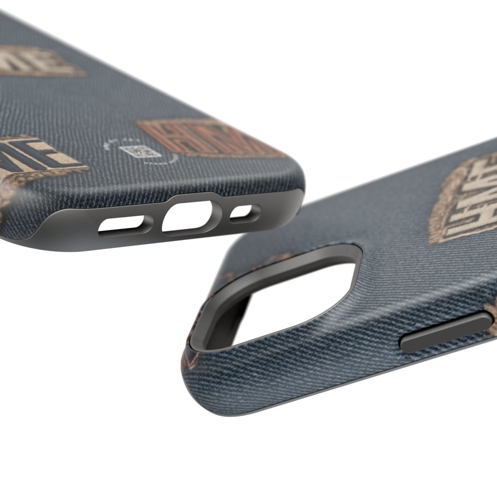 Denim HME Magnetic Impact-Resistant Case