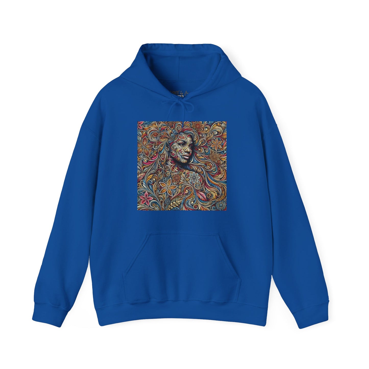 Hooded Sweatshirt - Ahnye’s Melanin Collection'Don't Let External Distractions Overshadow The Beauty Within' by HME