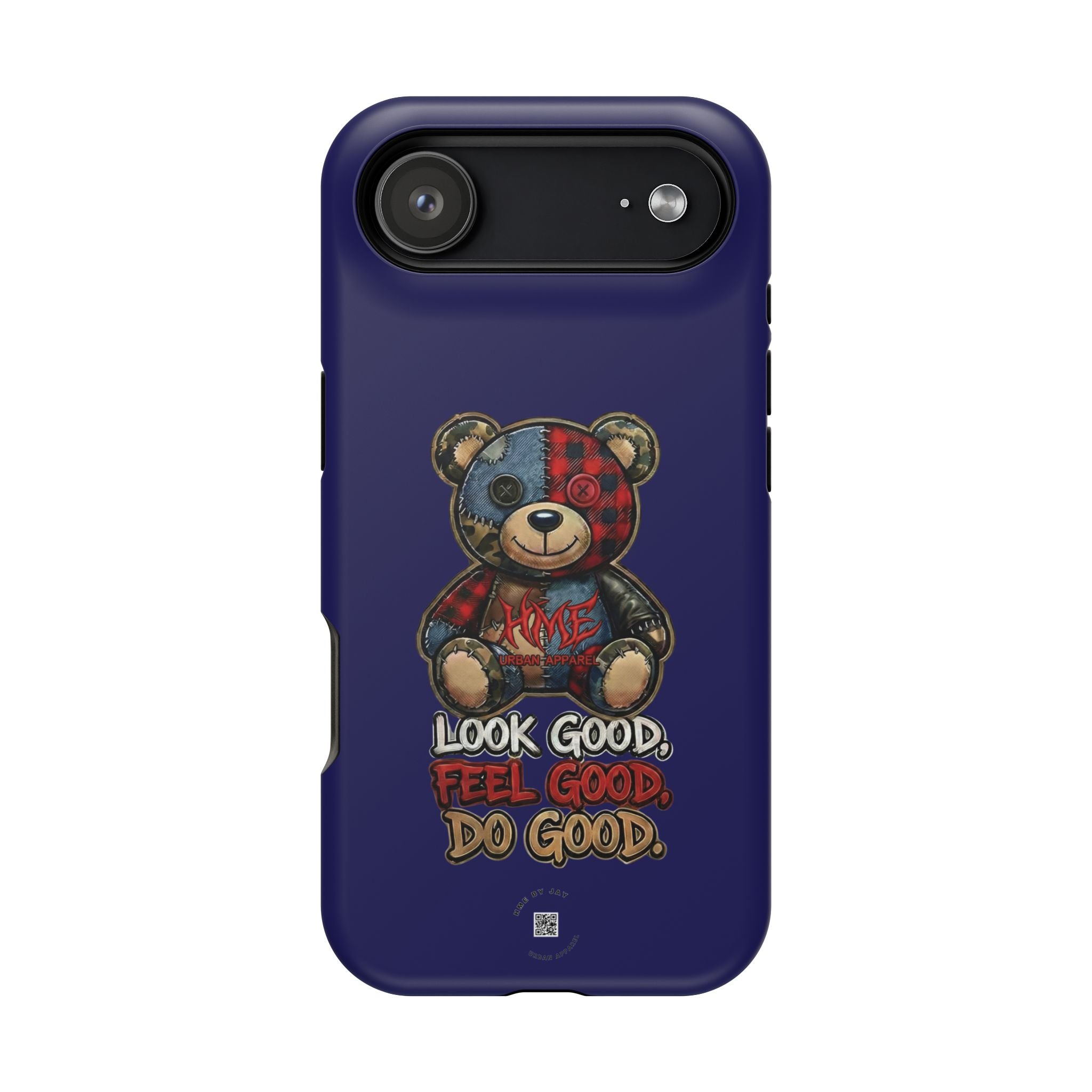 Phone Case — "Look Good, Feel Good, Do Good" Teddy Magnetic Impact-Resistant Case