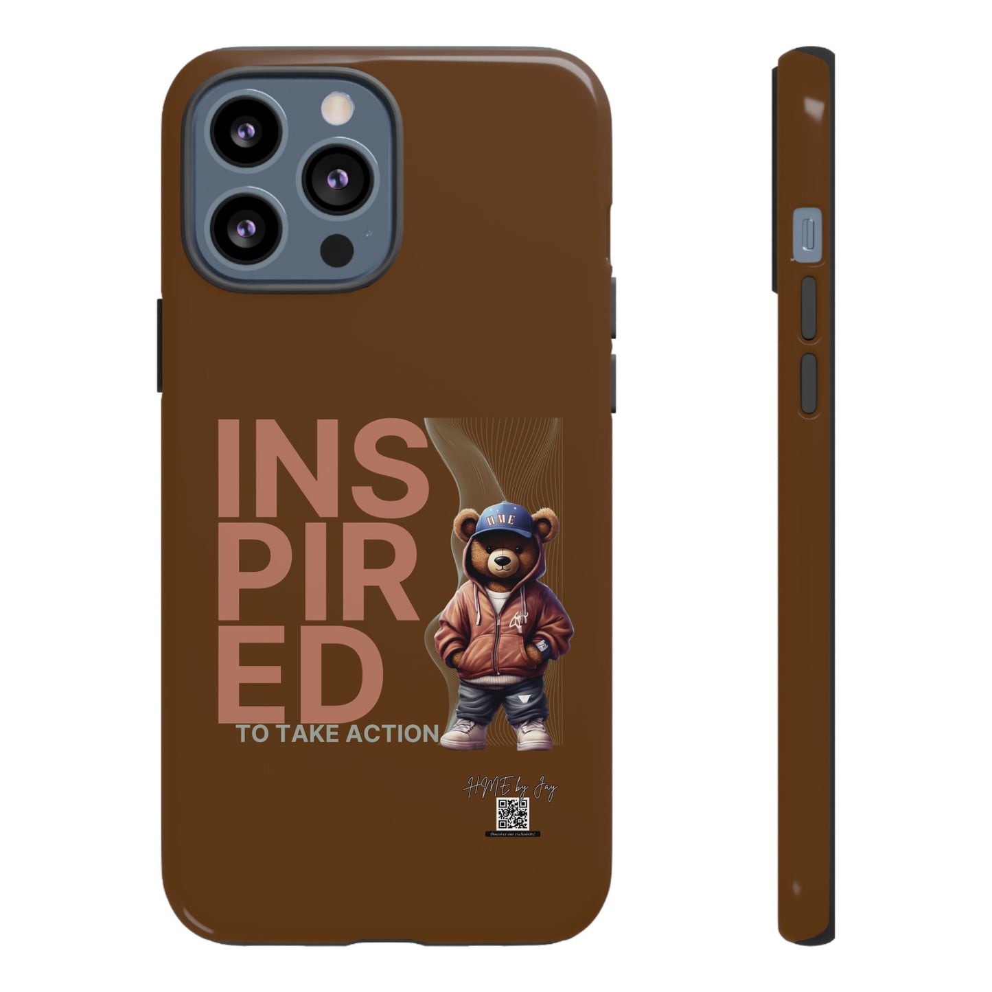 Phone Case - HME Bear Logo, Inspired to take action