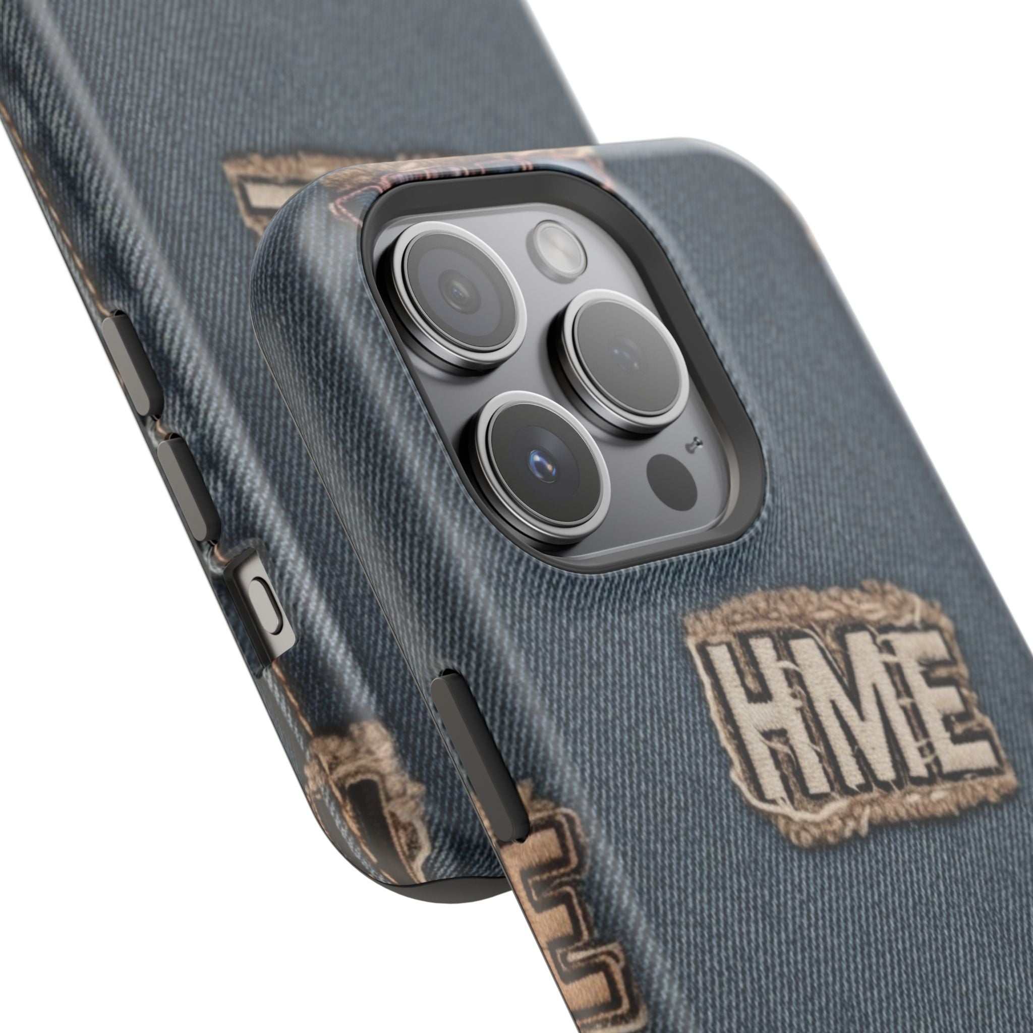 Denim HME Magnetic Impact-Resistant Case