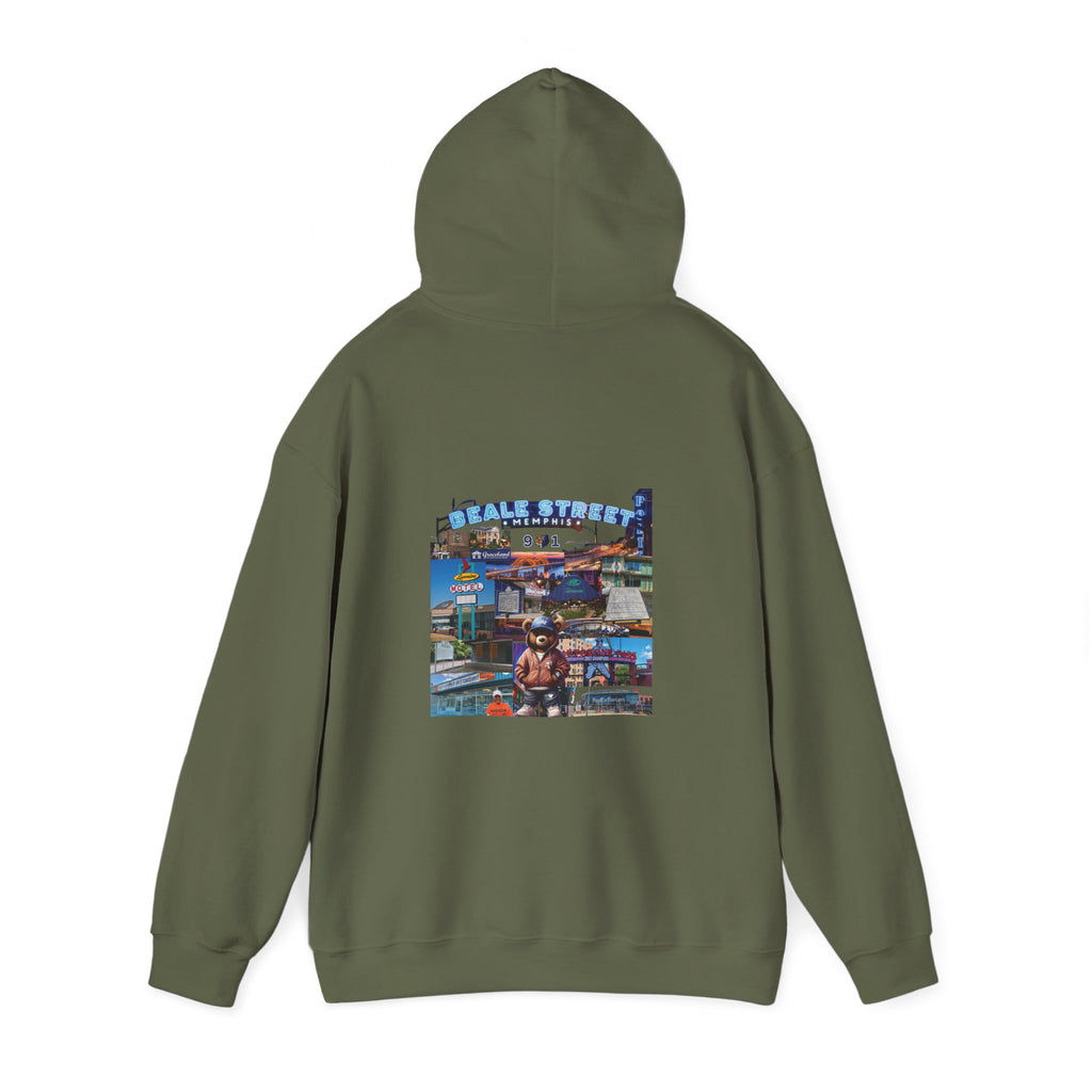 The Rep Yo City Collection Memphis (901) Unisex Heavy Blend™ Hooded Sweatshirt