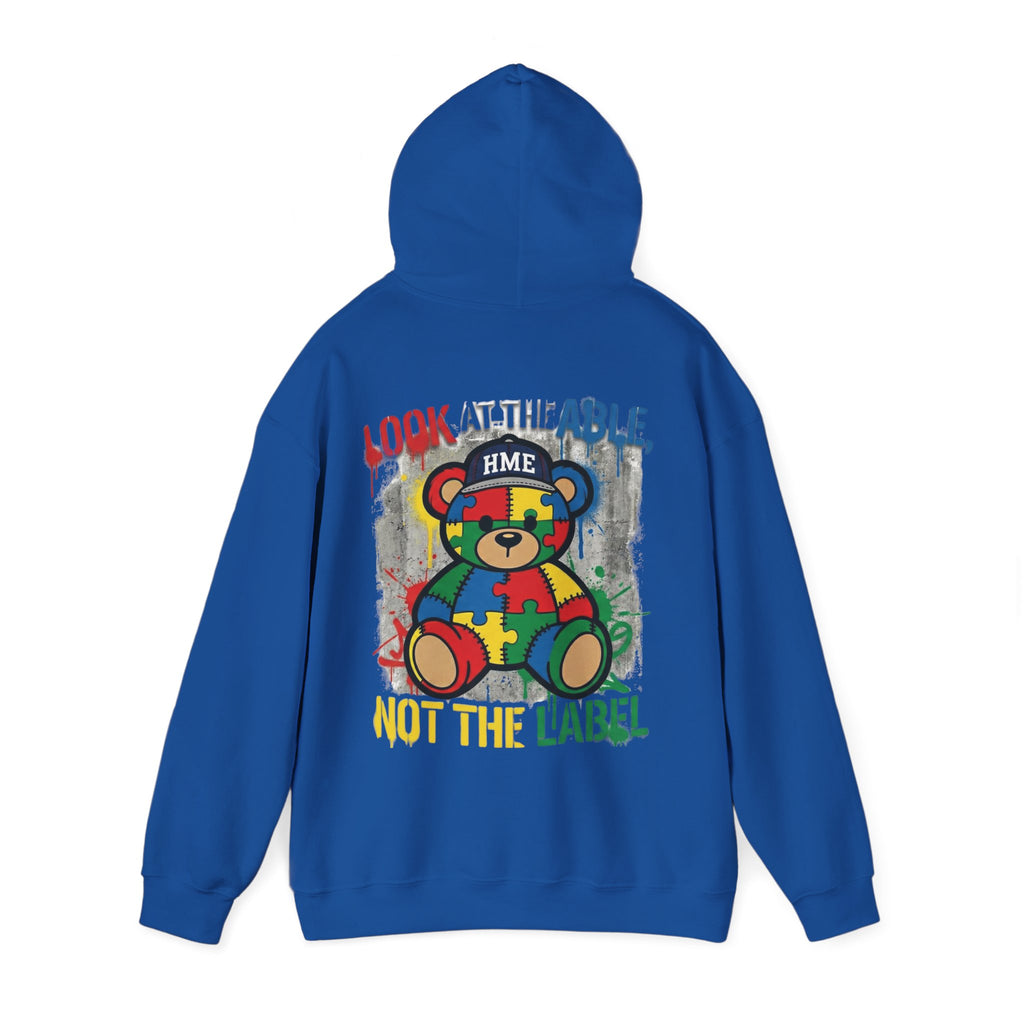Look at the Able Not the Label – Autism Awareness Hoodie