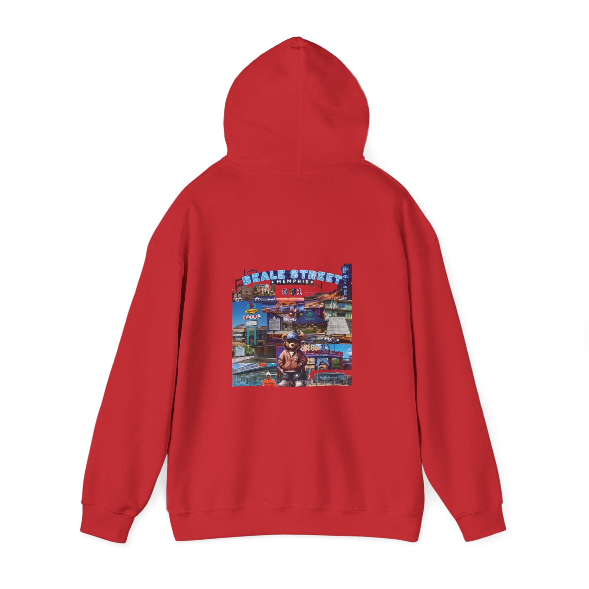 The Rep Yo City Collection Memphis (901) Unisex Heavy Blend™ Hooded Sweatshirt