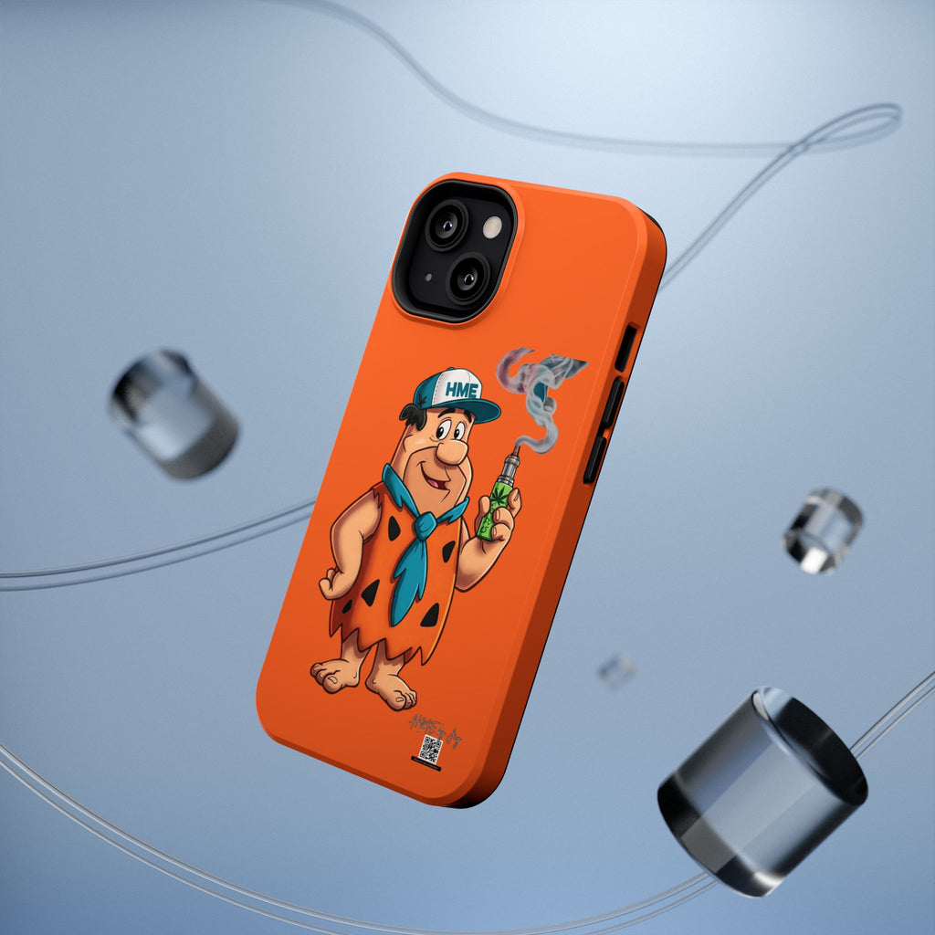 Phone Case - 420 Fred Flintstone with his THC Vape Pen Design