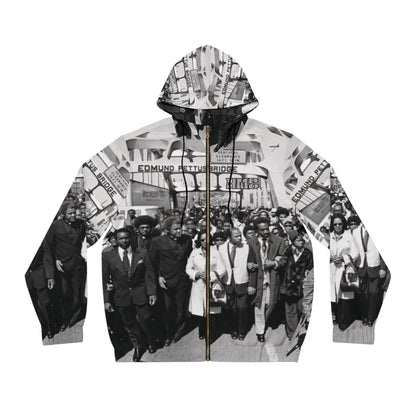 Zip Hoodie 1965 Selma's Bloody Sunday John Lewis Civil Rights March Design