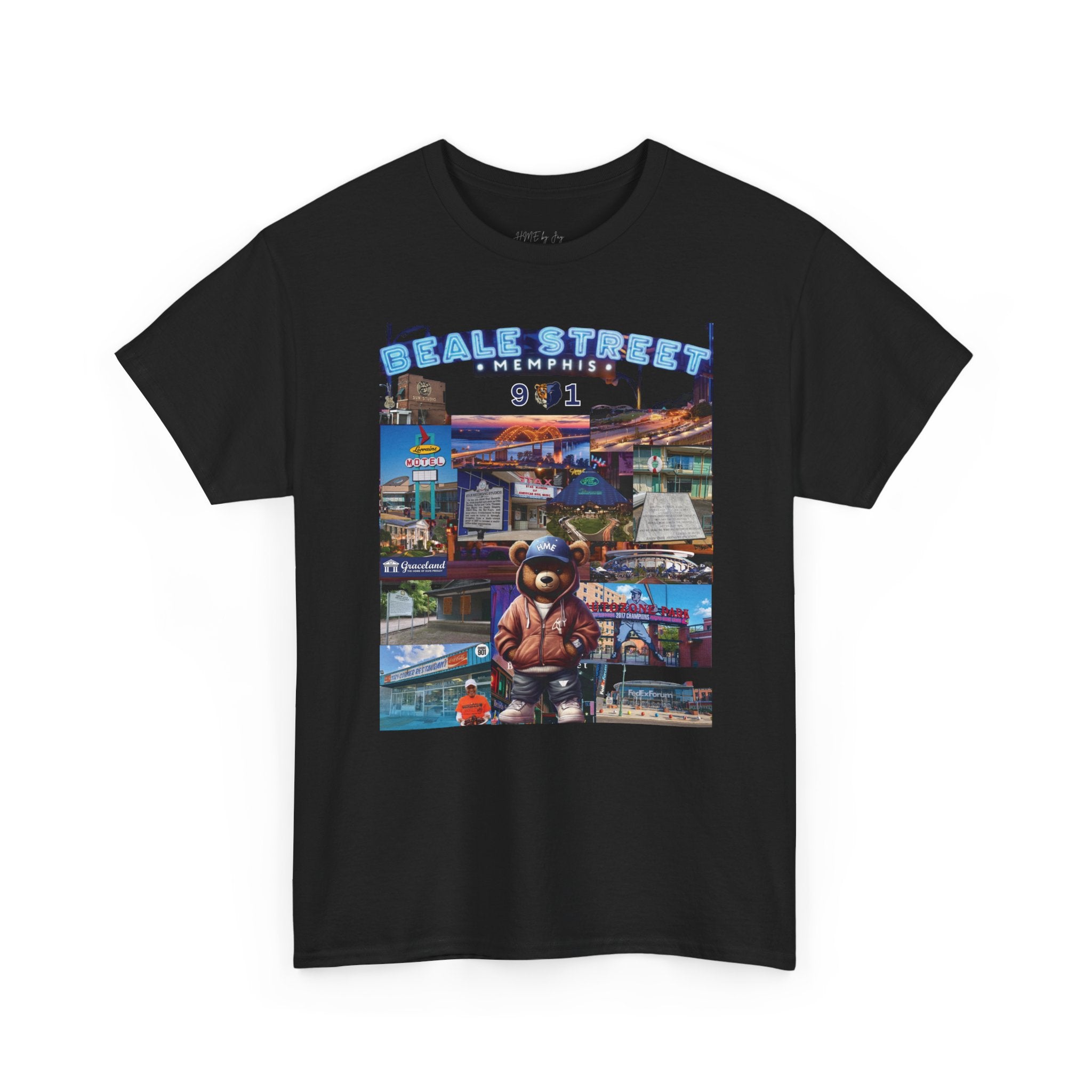 HME Rep Yo City (Memphis) Collection Unisex Heavy Cotton Tee