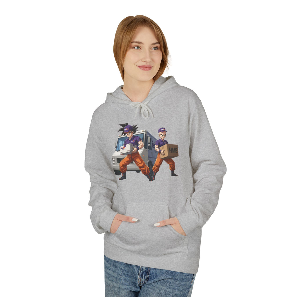 Anime-Inspired Midweight Fleece Hoodie for Fans