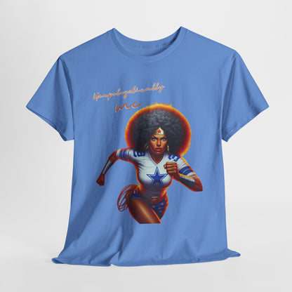 HME Dallas Wonder Woman Unapologetically Unisex Heavy Cotton Tee