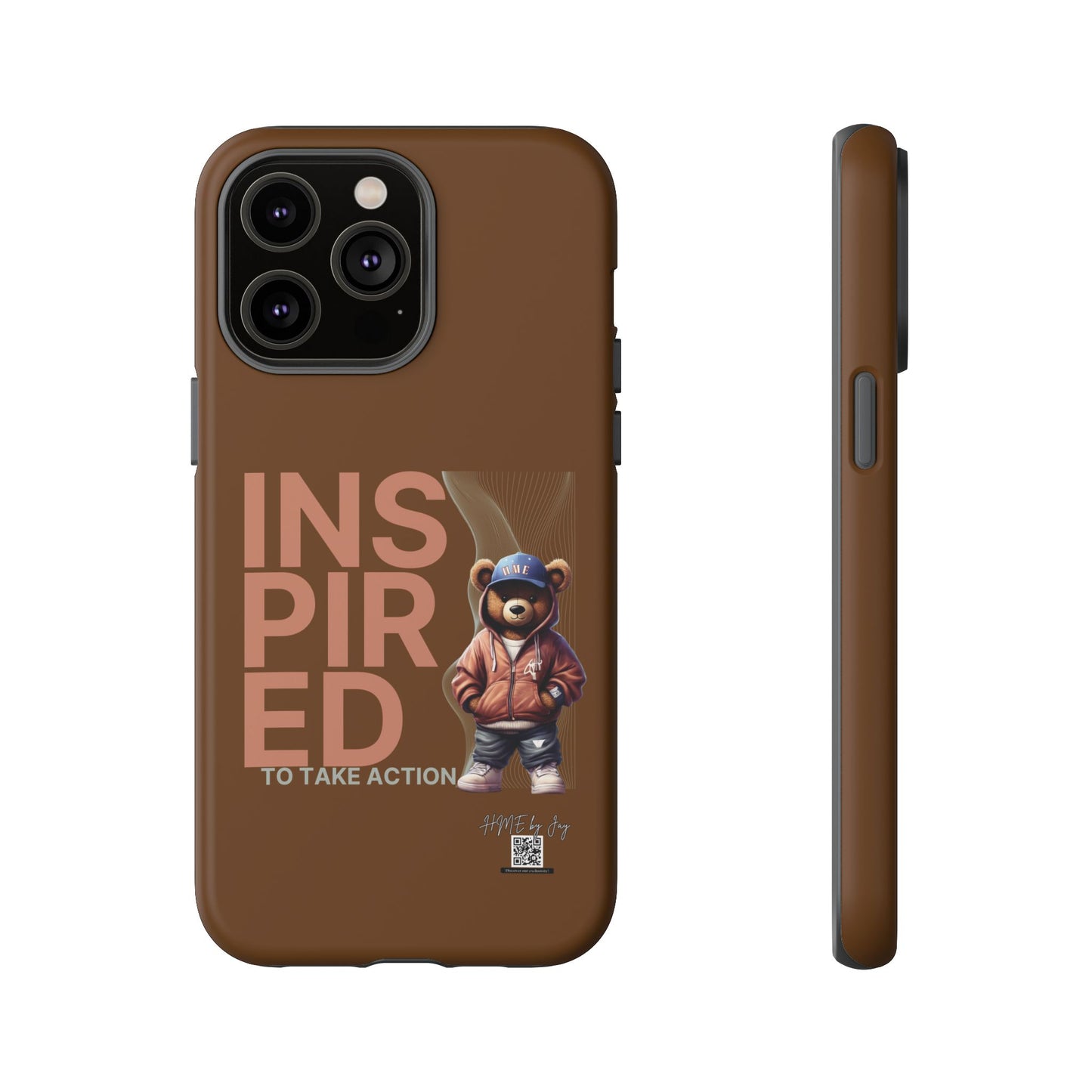 Phone Case - HME Bear Logo, Inspired to take action