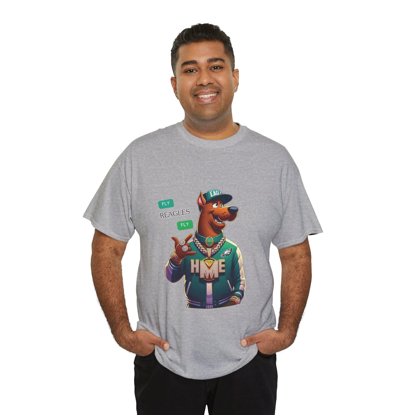 HME Scooby Doo Eagles Unisex Heavy Cotton Tee