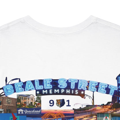 HME Rep Yo City (Memphis) 901 Collection Unisex Heavy Cotton Tee