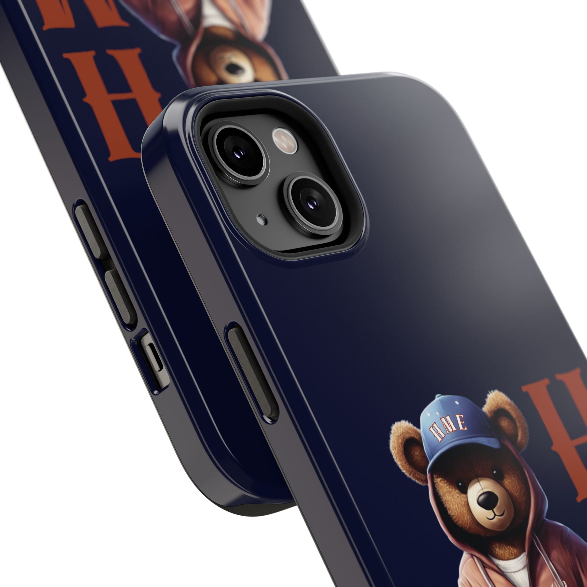 Phone Cases - HME Bear Logo Collection in Navy