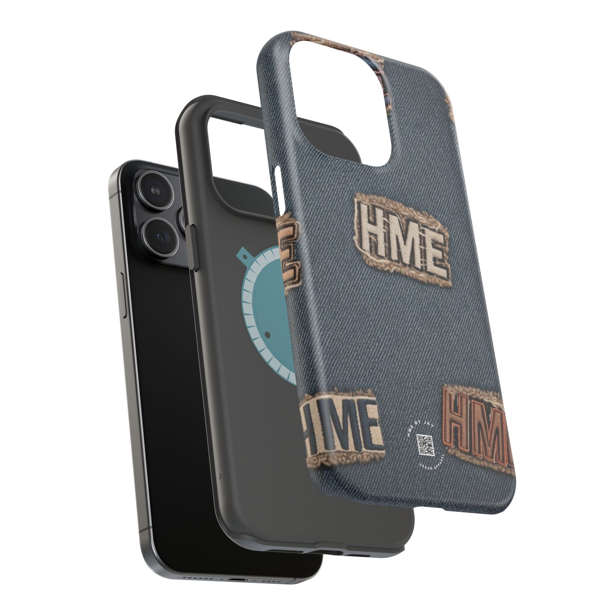 Denim HME Magnetic Impact-Resistant Case