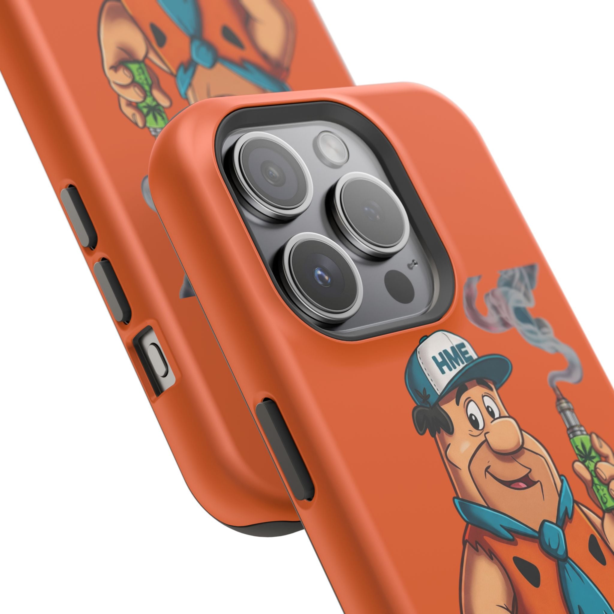 Phone Case - 420 Fred Flintstone with his THC Vape Pen Design