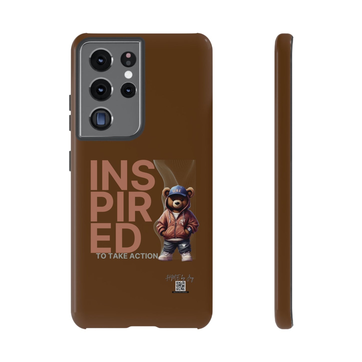 Phone Case - HME Bear Logo, Inspired to take action