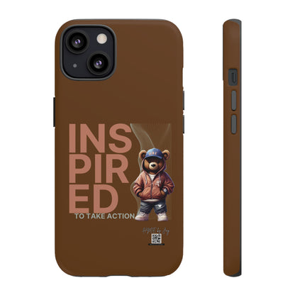 Phone Case - HME Bear Logo, Inspired to take action