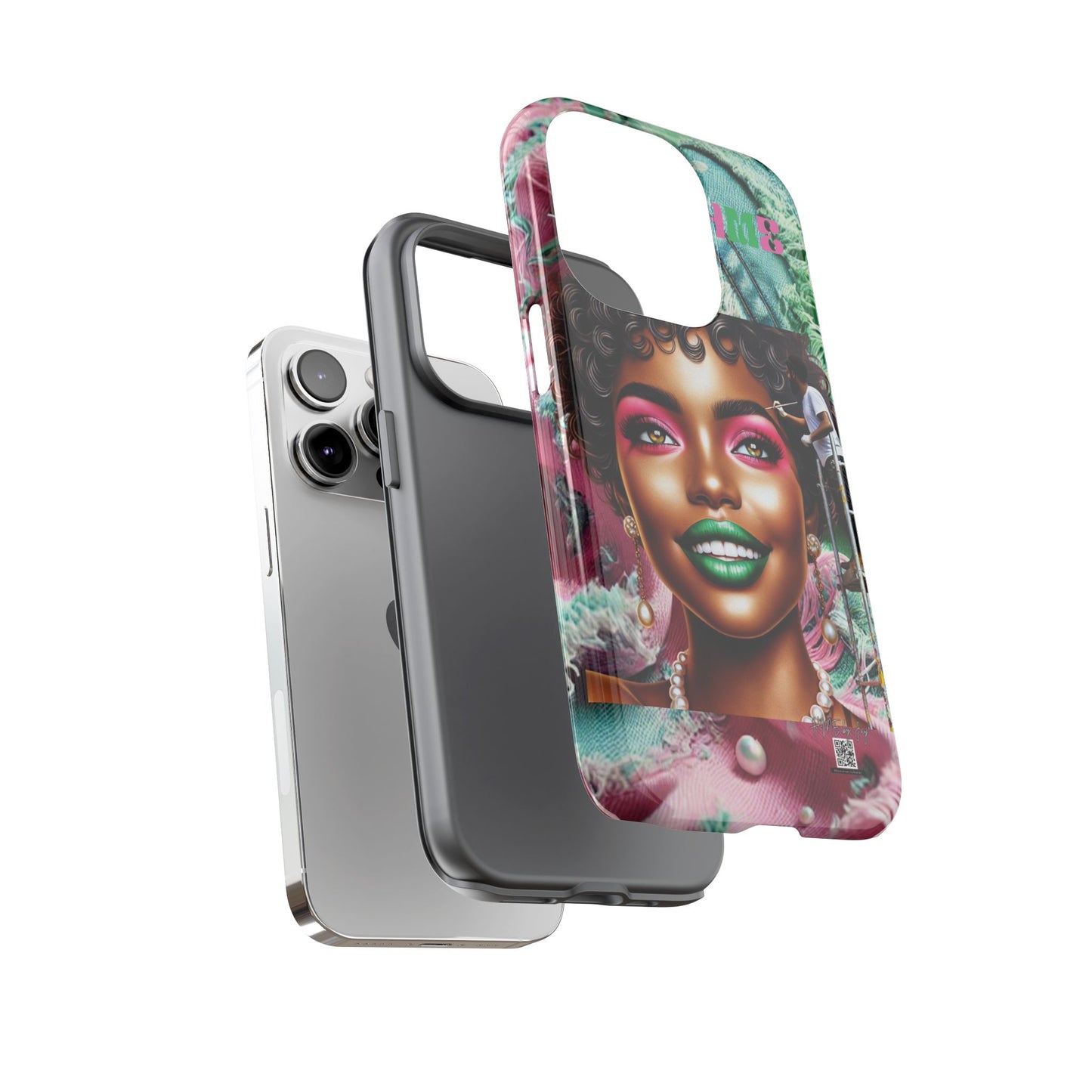 Phone Case - Ahnye's Melanin Collection Devine 9, AKA creation of beauty