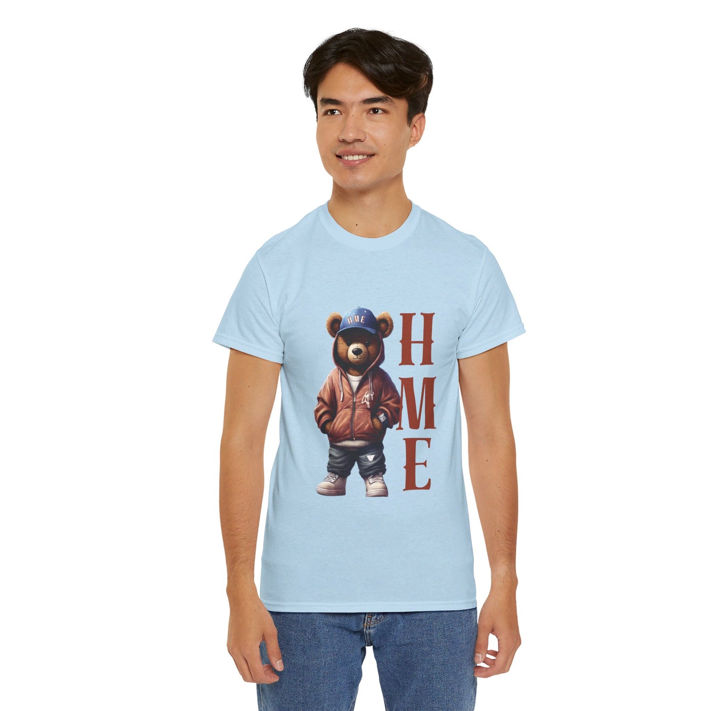 HME Bear Logo Collection Unisex Heavy Cotton Tee