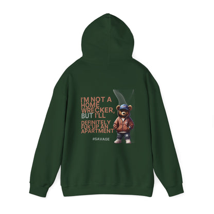 HME Bear Logo Hoodie - I'm not a Home Wrecker Design