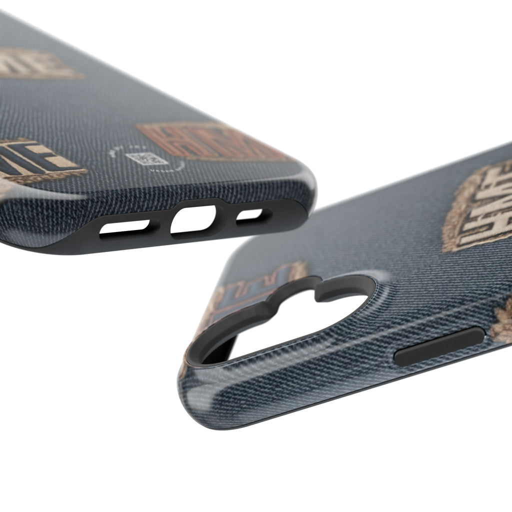 Denim HME Magnetic Impact-Resistant Case