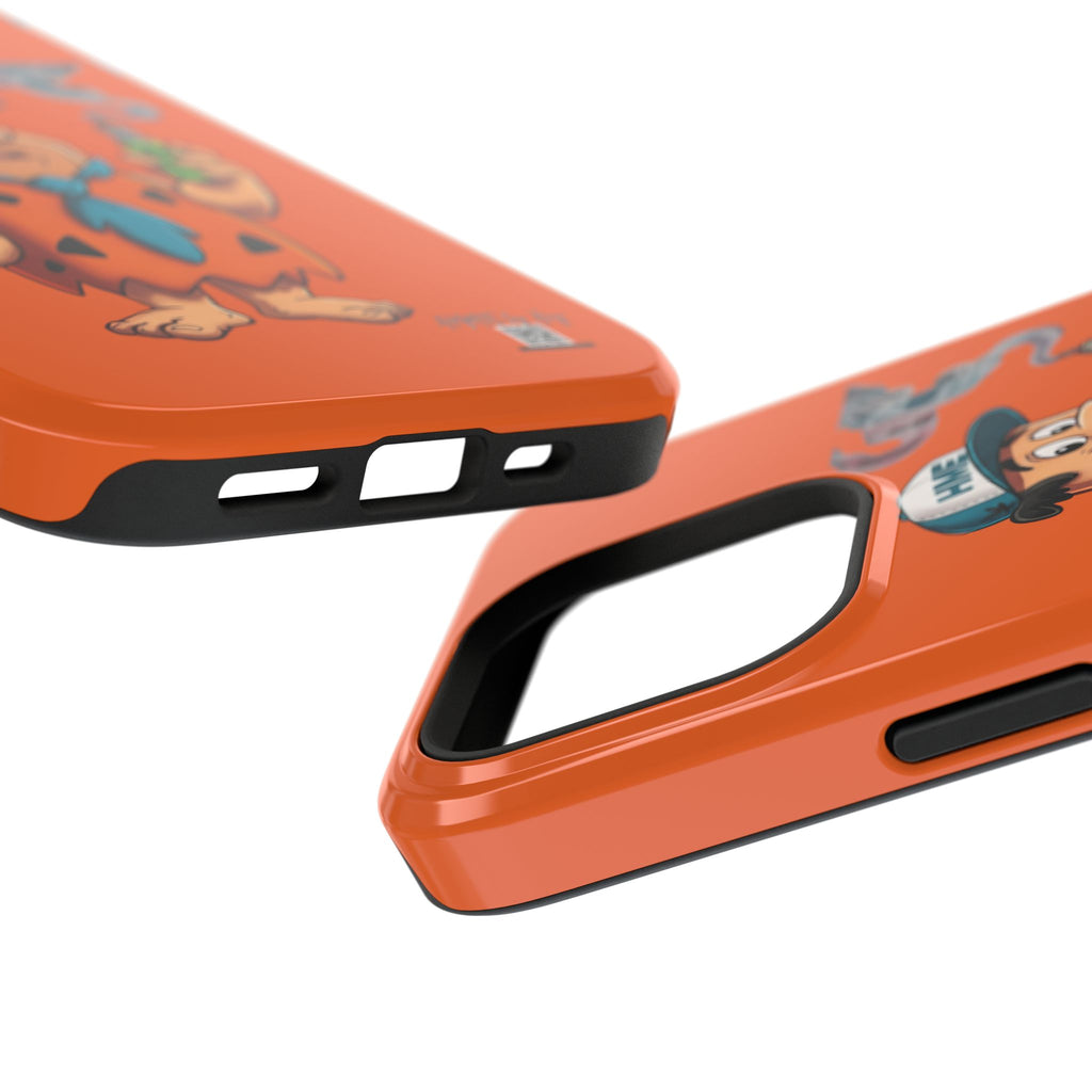 Phone Case - 420 Fred Flintstone with his THC Vape Pen Design