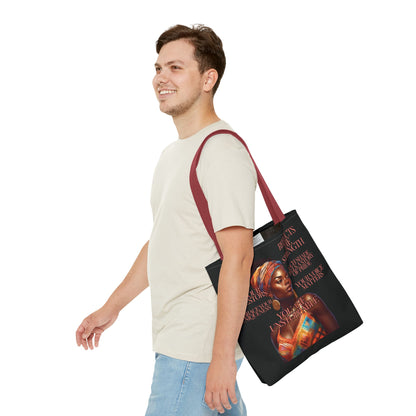 Tote Bag Ahnye's Melanin Collection You're Unstoppable