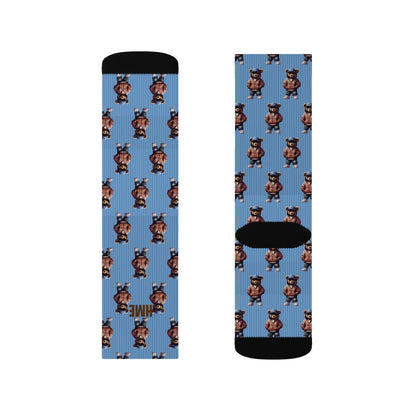 HME Bear Logo Collection Sublimation Socks