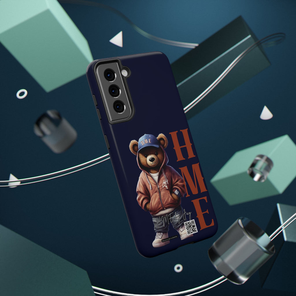 Phone Cases - HME Bear Logo Collection in Navy
