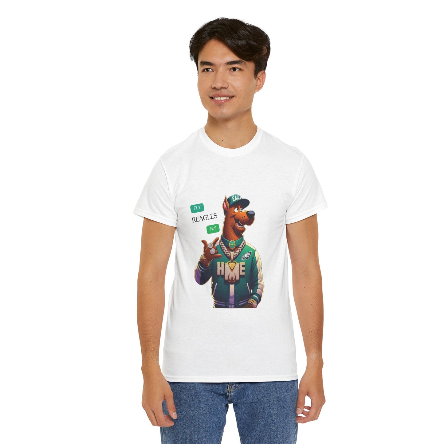 HME Scooby Doo Eagles Unisex Heavy Cotton Tee