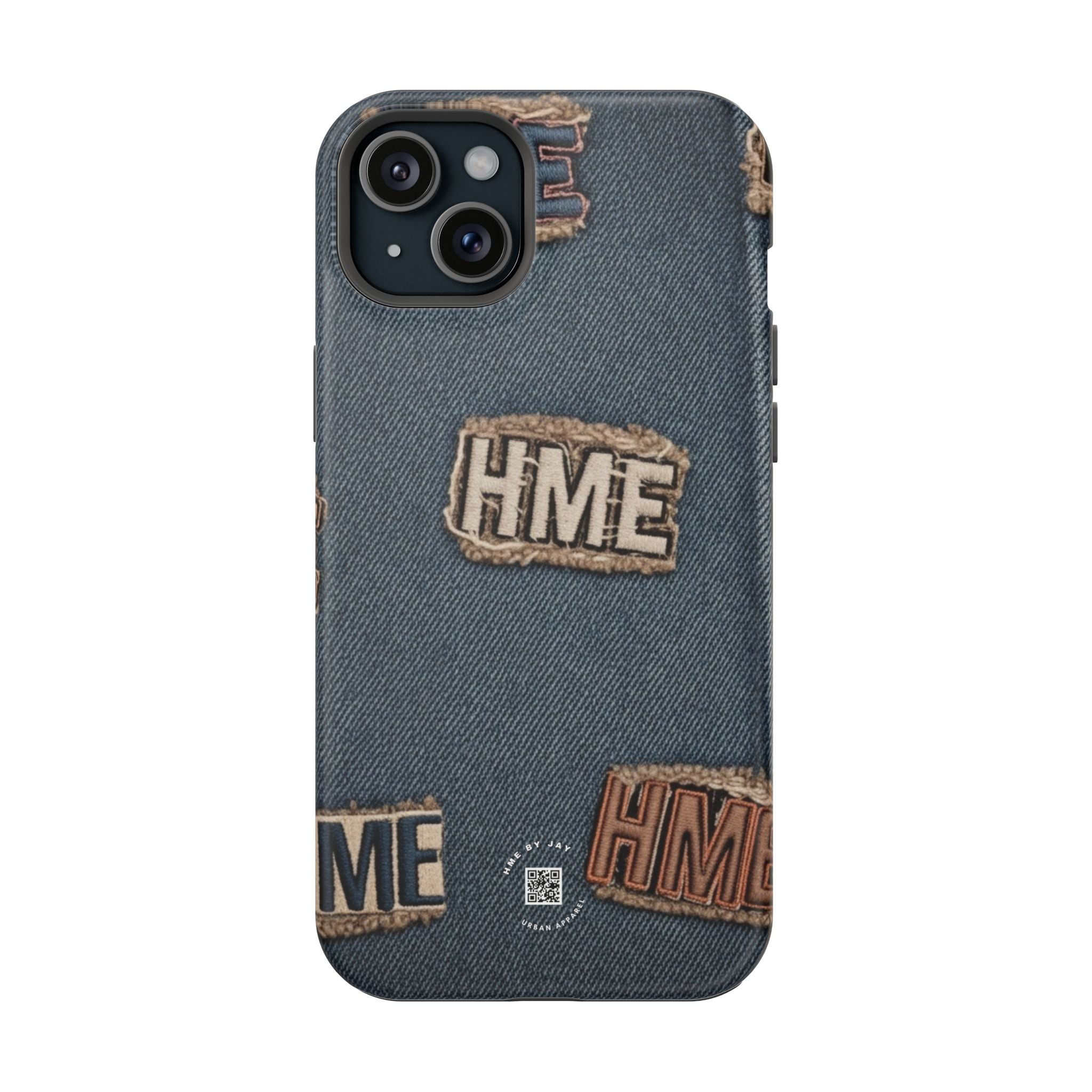 Denim HME Magnetic Impact-Resistant Case
