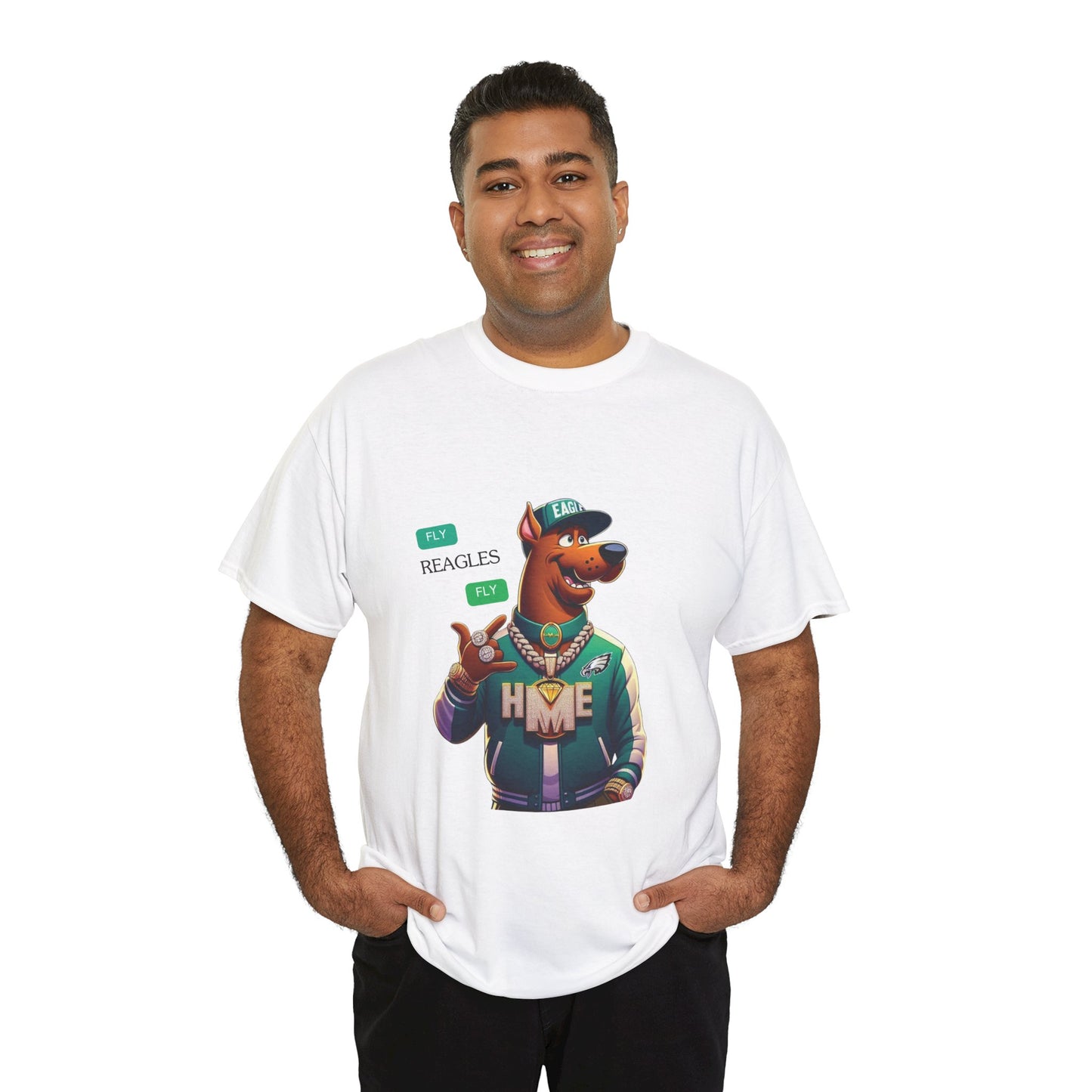 HME Scooby Doo Eagles Unisex Heavy Cotton Tee