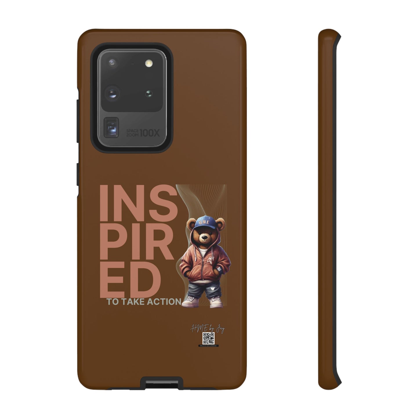 Phone Case - HME Bear Logo, Inspired to take action