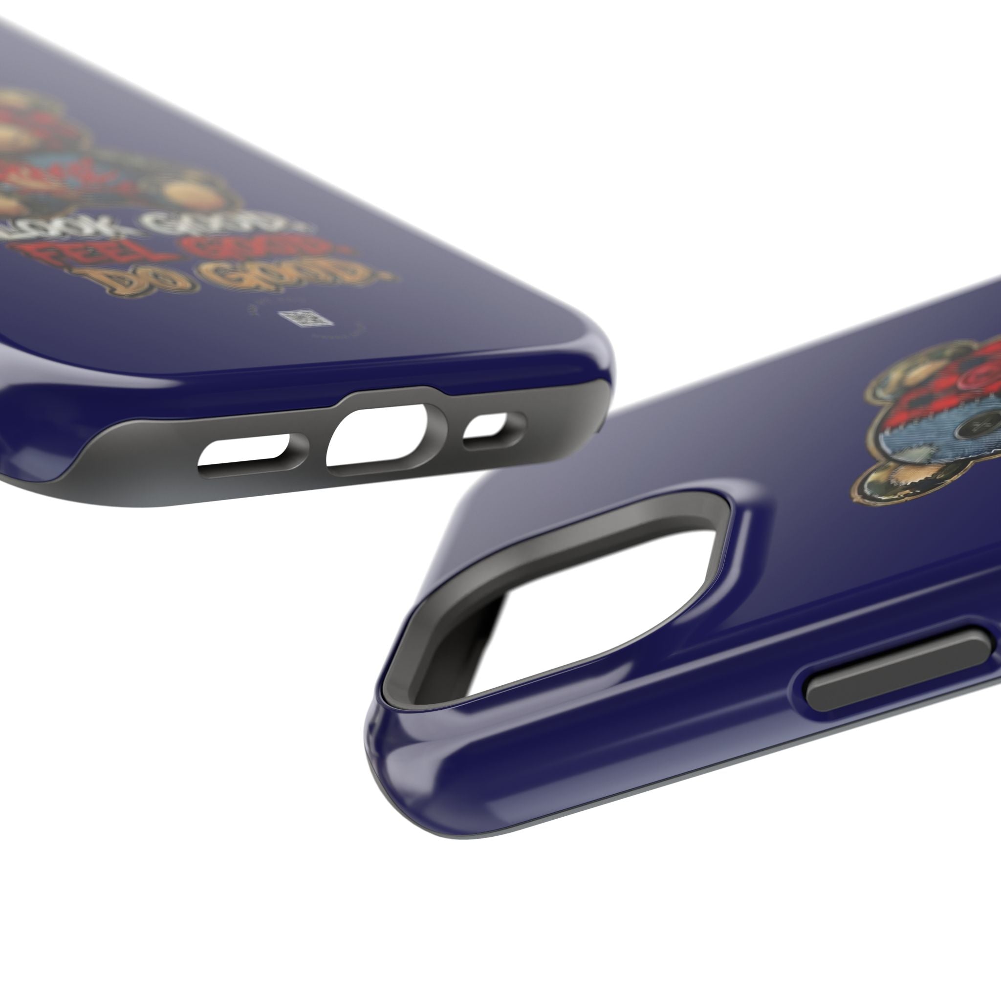 Phone Case — "Look Good, Feel Good, Do Good" Teddy Magnetic Impact-Resistant Case