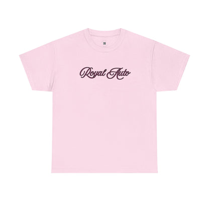 T-Shirt Royal Auto King of the Auto Body Shops Unisex Heavy Cotton Tee