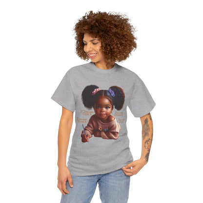 Ahnye’s Melanin Collection If you can think it Unisex Heavy Cotton Tee