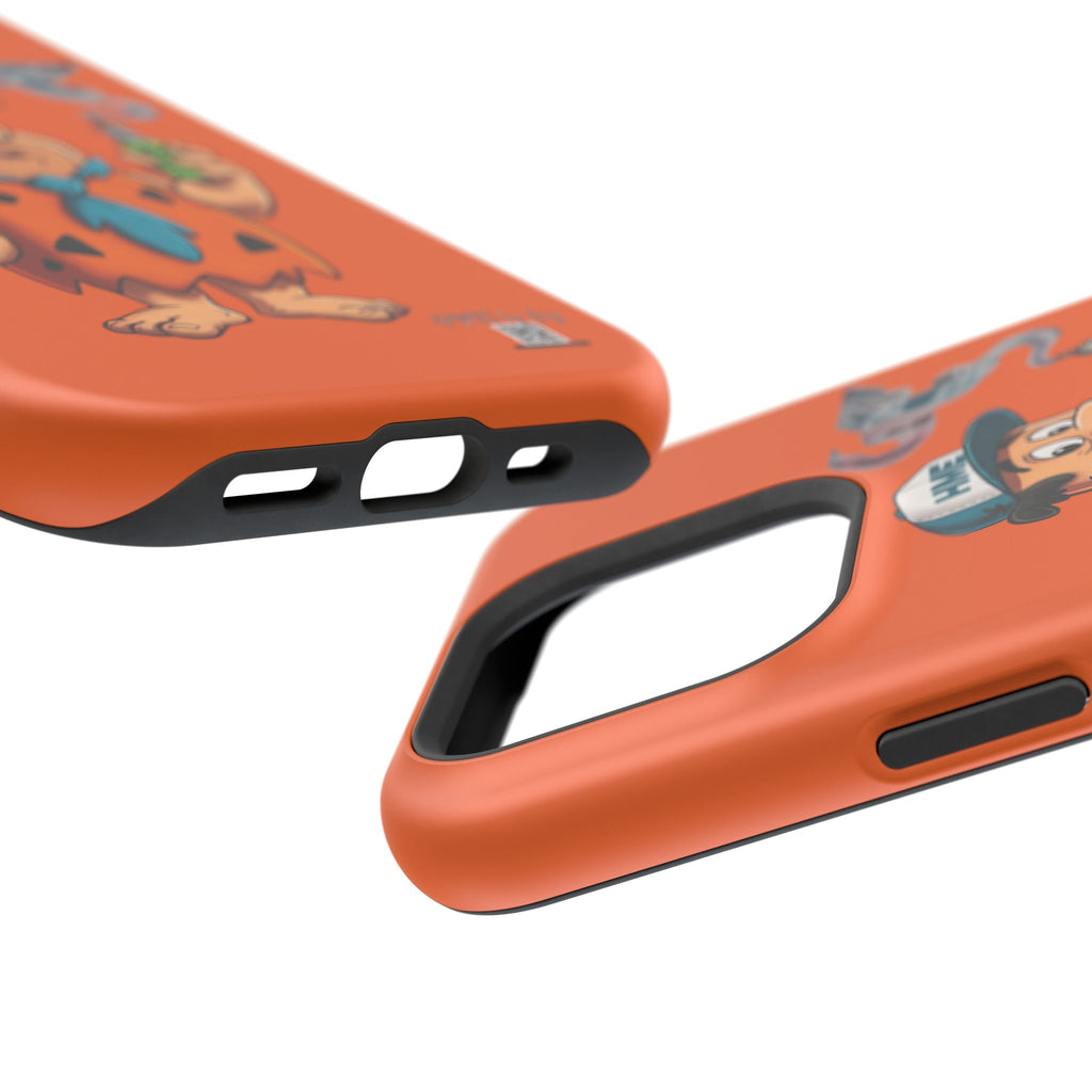 Phone Case - 420 Fred Flintstone with his THC Vape Pen Design