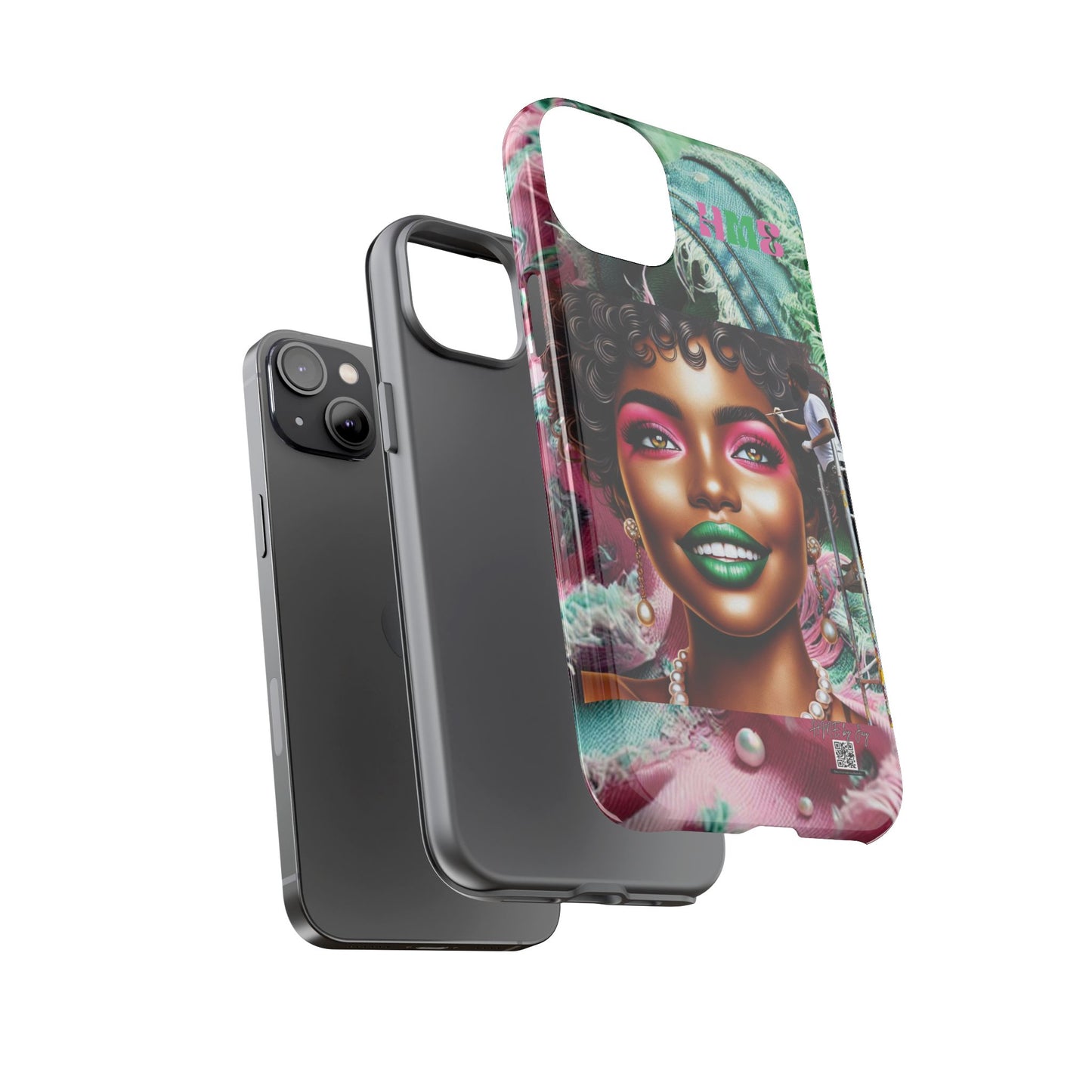 Phone Case - Ahnye's Melanin Collection Devine 9, AKA creation of beauty