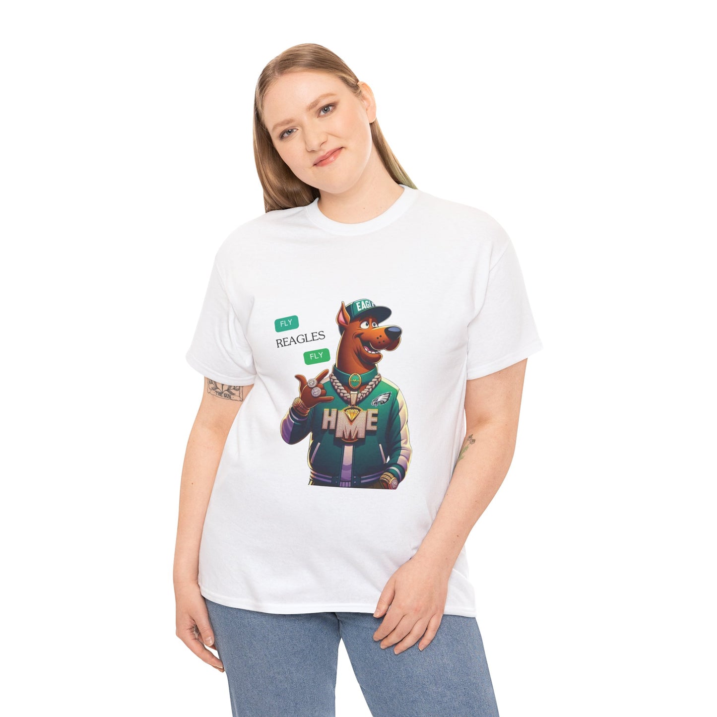 HME Scooby Doo Eagles Unisex Heavy Cotton Tee