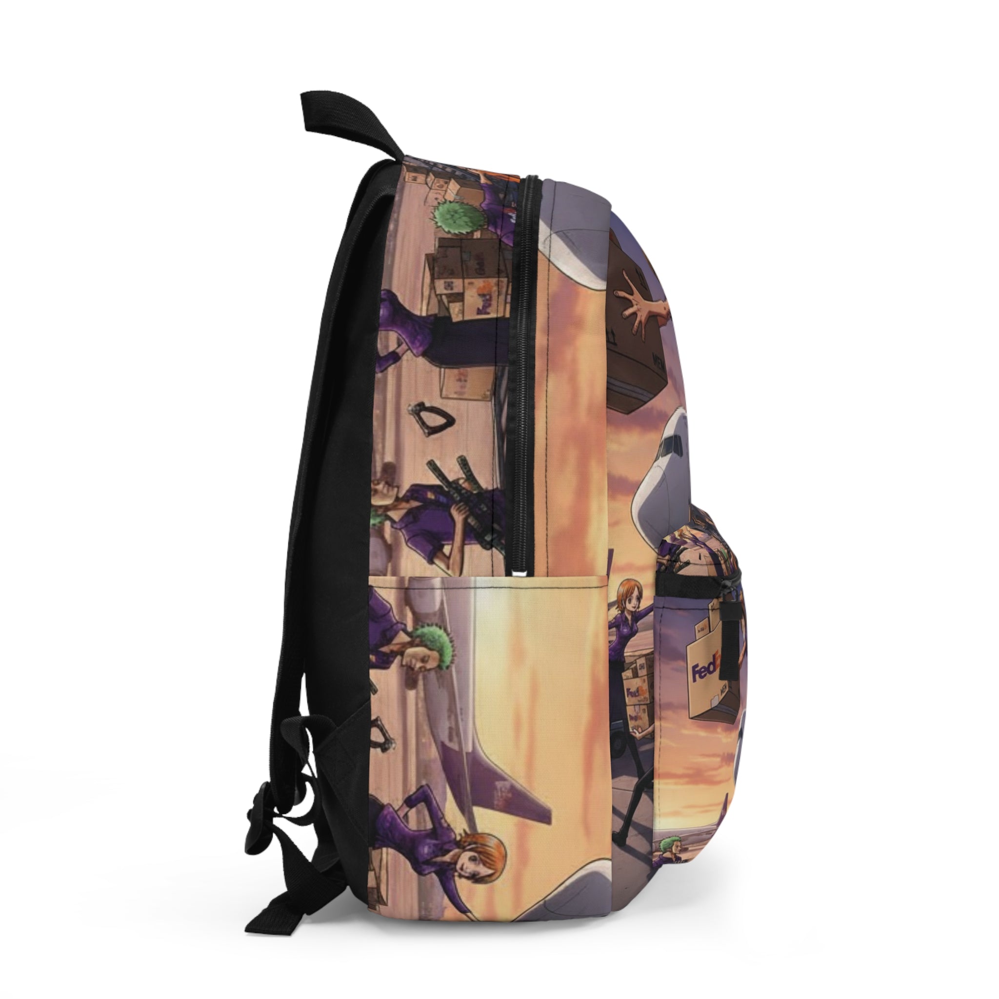 Backpack One Piece Anime & FedEx Express Crossover