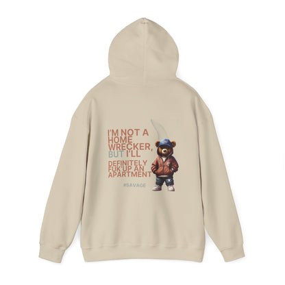 HME Bear Logo Hoodie - I'm not a Home Wrecker Design