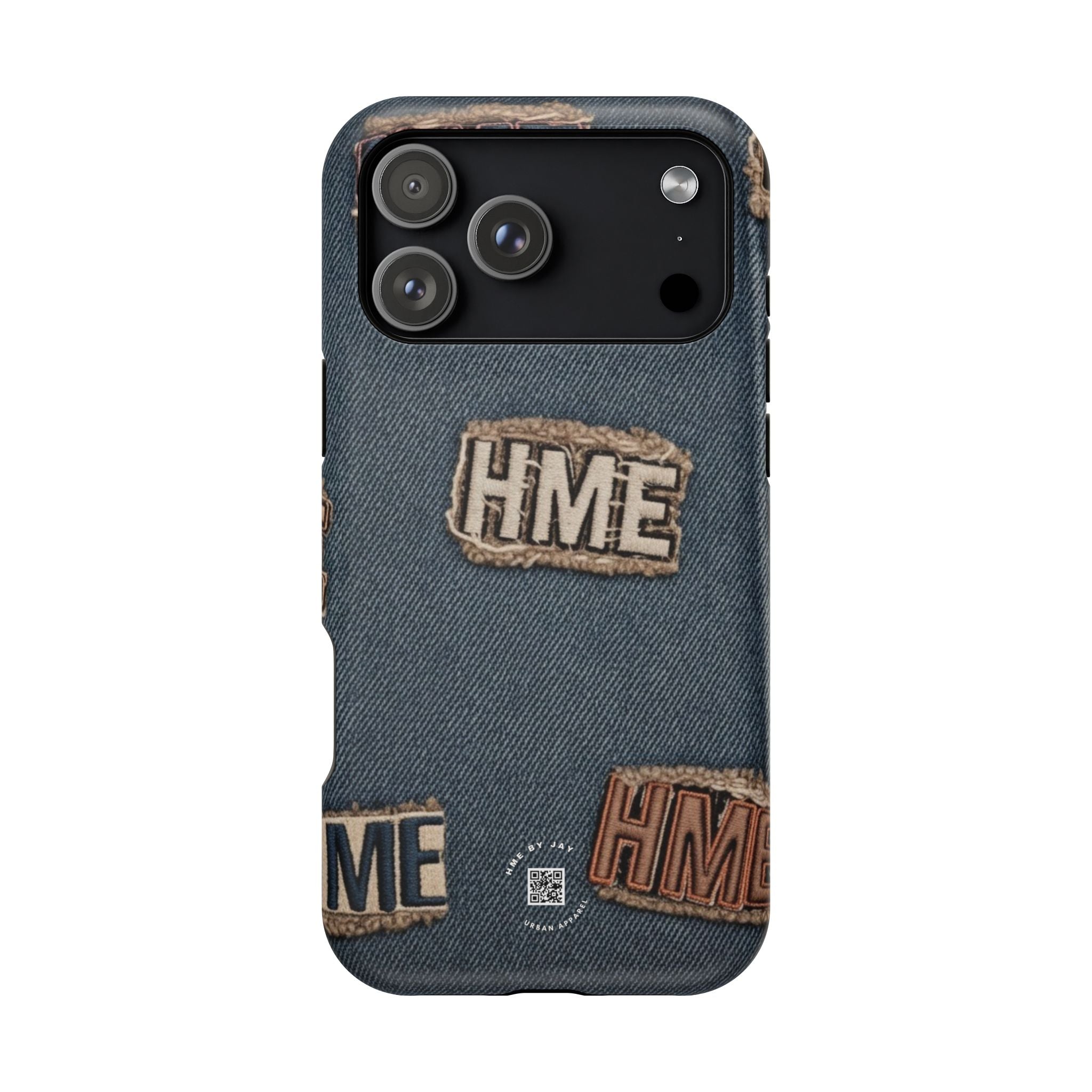 Denim HME Magnetic Impact-Resistant Case