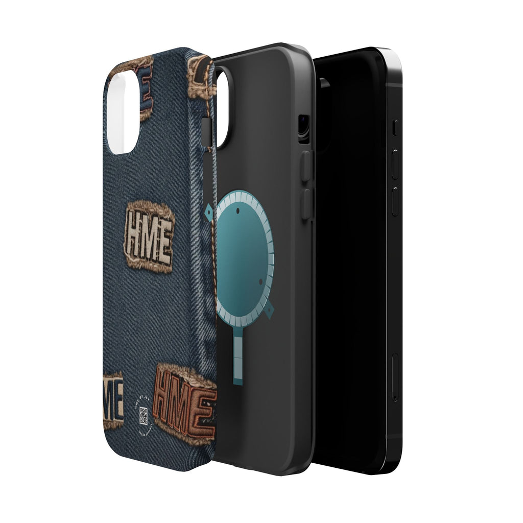 Denim HME Magnetic Impact-Resistant Case