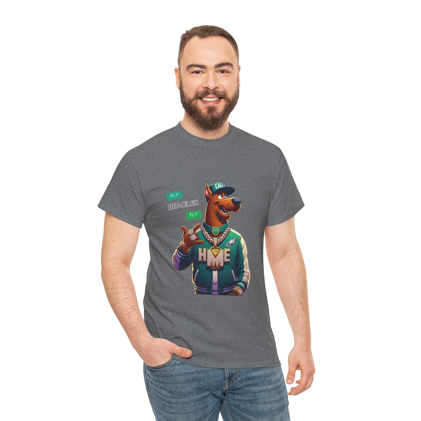 HME Scooby Doo Eagles Unisex Heavy Cotton Tee